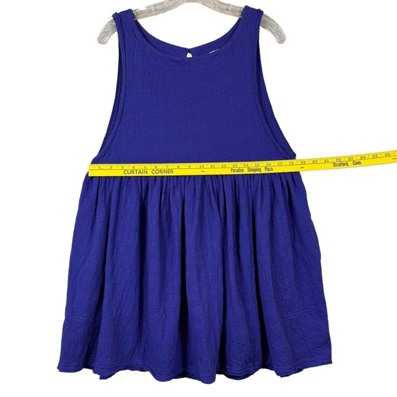 Free People FP Beach I'm Still Obsessed Mini Dress, Gauzy, Cover Up, Size XS - Picture 4 of 11